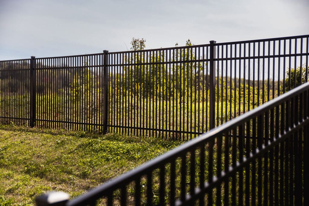 Aluminum Belhaven Double Picket Fence