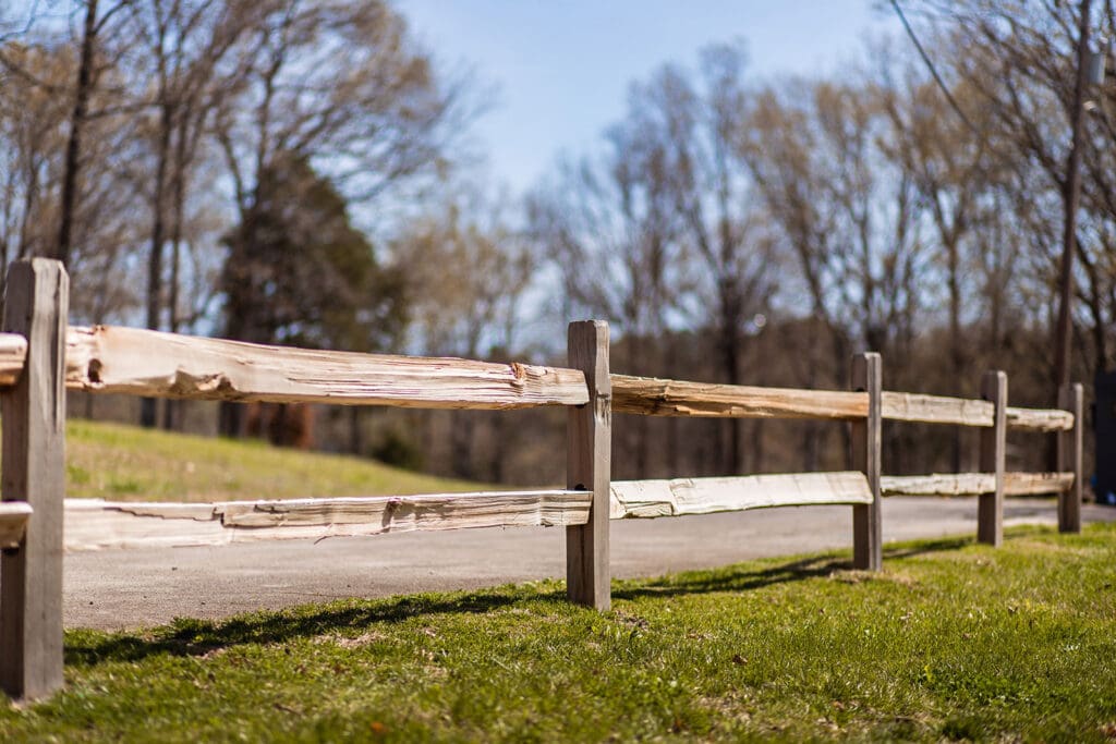 Rail Fence Champion Fence Company Maryville, Alcoa, Knoxville Fence Company