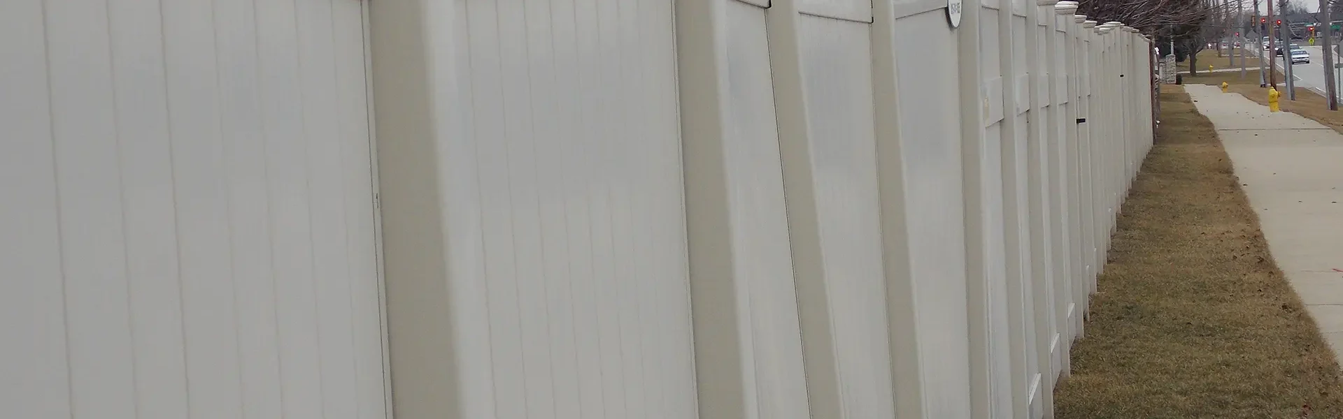 damaged fence